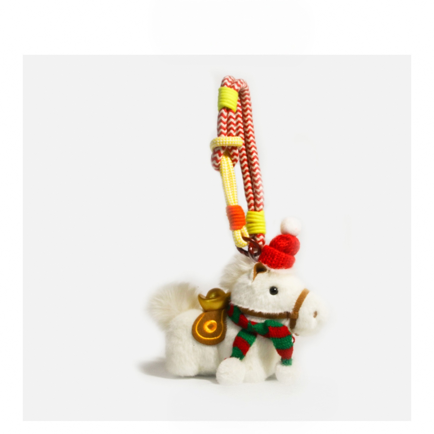 馬年ラッキーキーホルダー 2026 新年ギフト 彼へのポニーチャーム