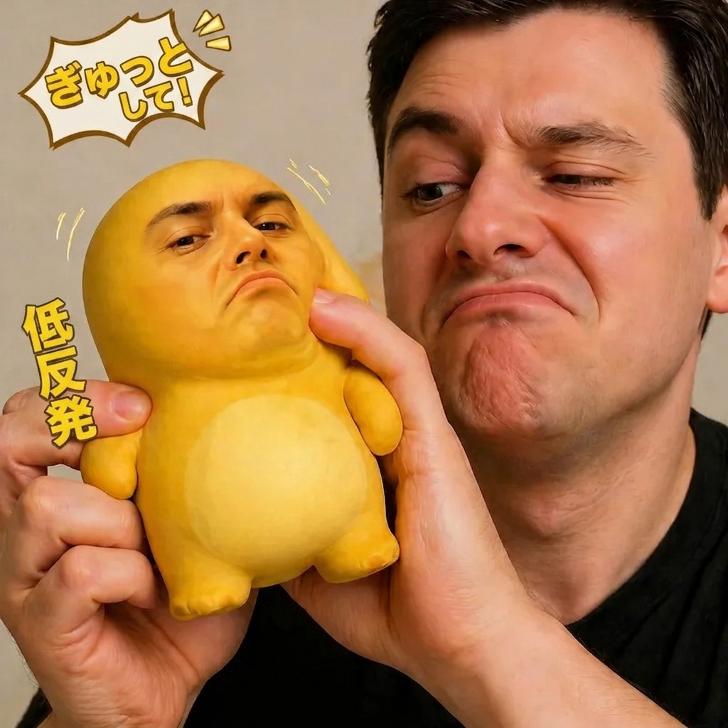カスタムフェイス スローリバウンド スクイーズ ストレス解消人形 パーソナライズされたストレス解消スクイーズトイ 面白い不安解消ギフト