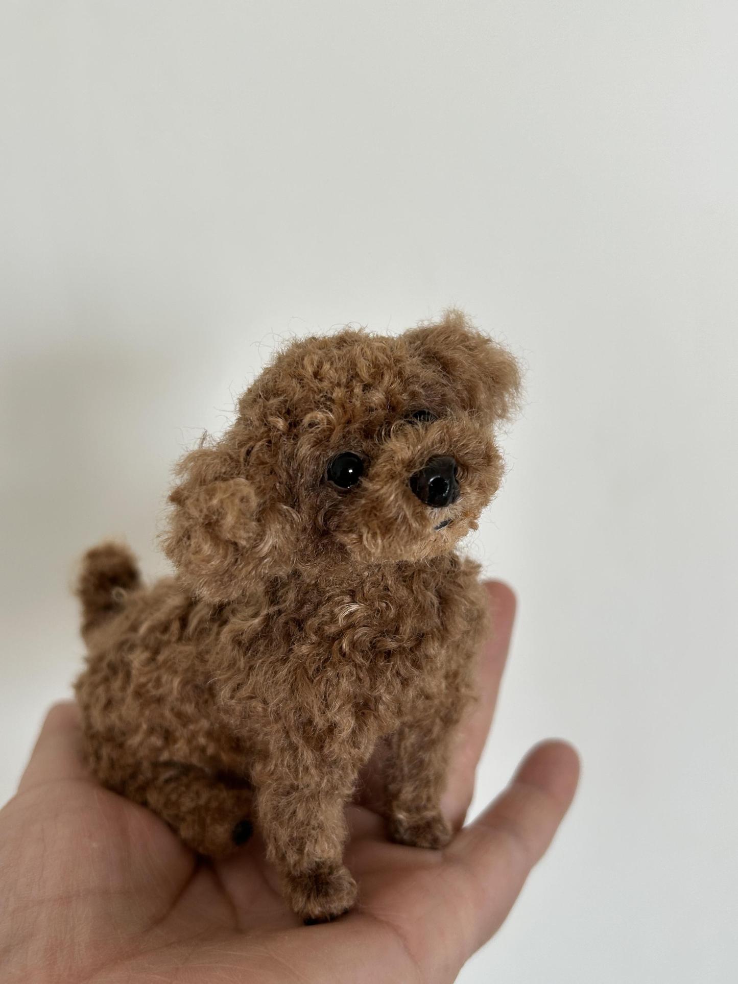 パーソナライズドペットキーホルダー｜写真から作るロングパイルぬいぐるみチャーム