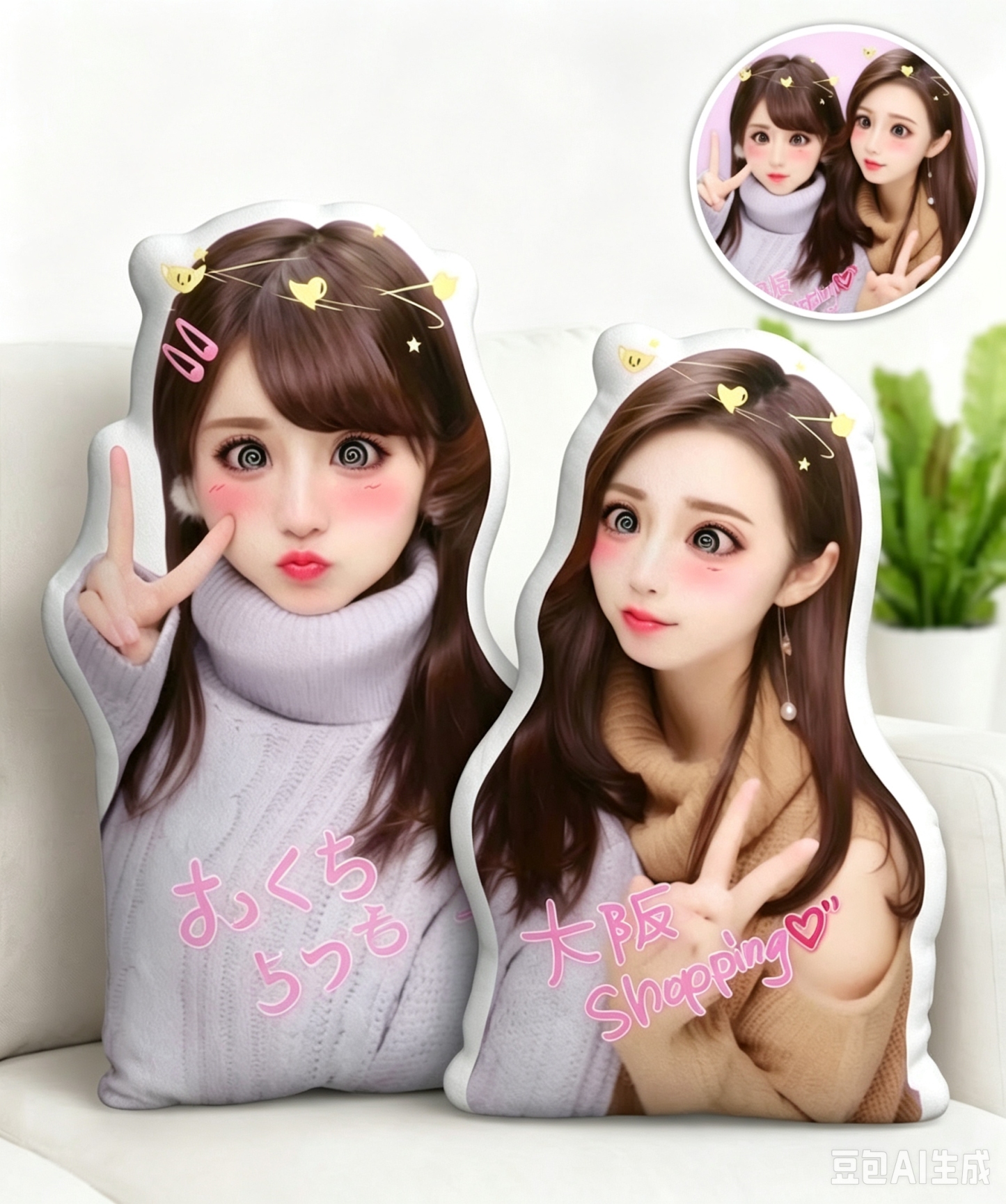 カスタム写真入りファブリックキーホルダー,パーソナライズされたフラットぬいぐるみ写真チャーム,カスタム写真入りキーリングギフト