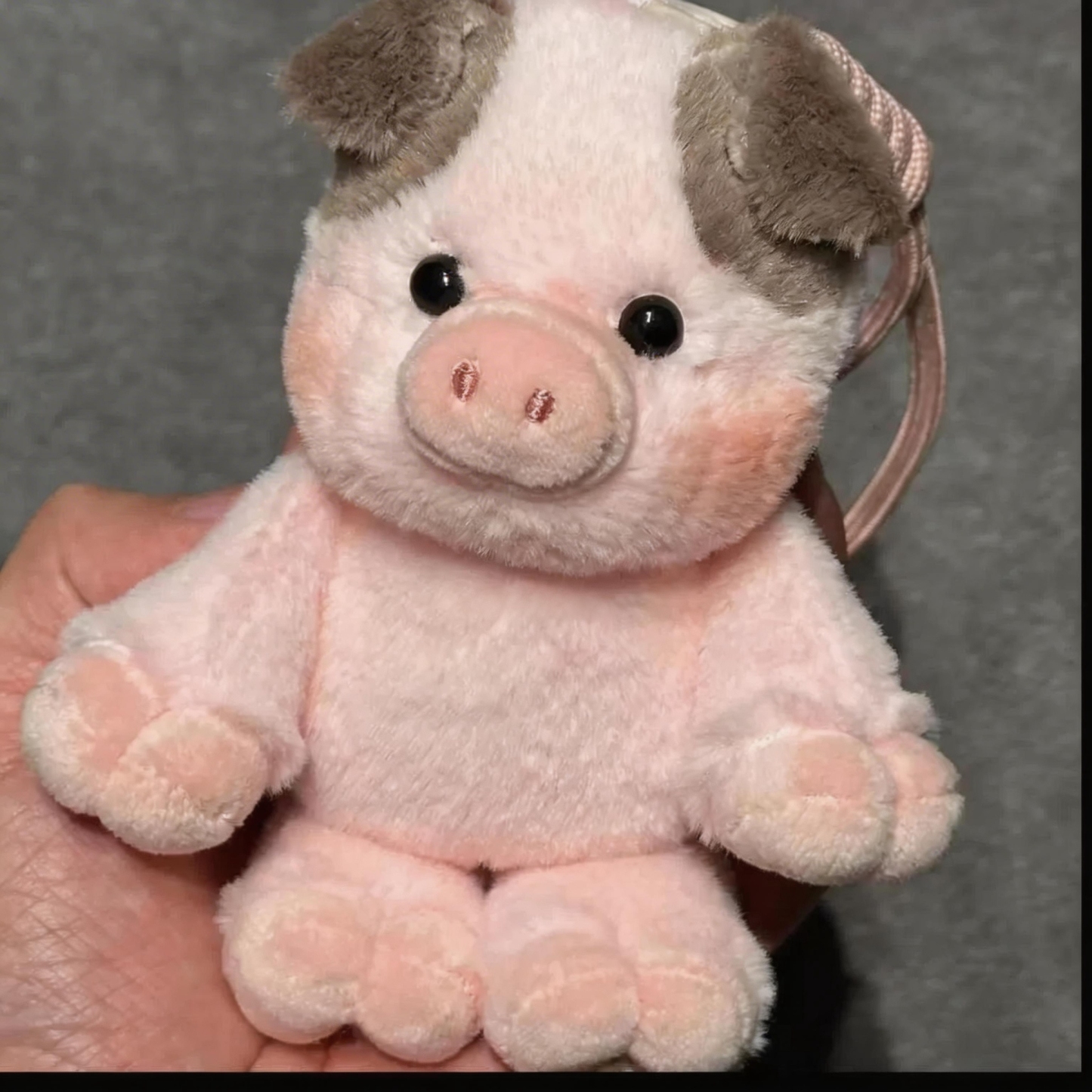 かわいい動物のぬいぐるみキーホルダー パンダ クマ 牛 ブタ かわいいぬいぐるみ チャーム バッグペンダント 柔らかいミニぬいぐるみ 子供へのギフト - 