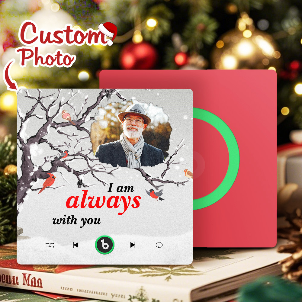 カスタムメモリアル磁気冷蔵庫マグネット パーソナライズされた音楽冷蔵庫ステッカー カスタム音楽冷蔵庫マグネット -