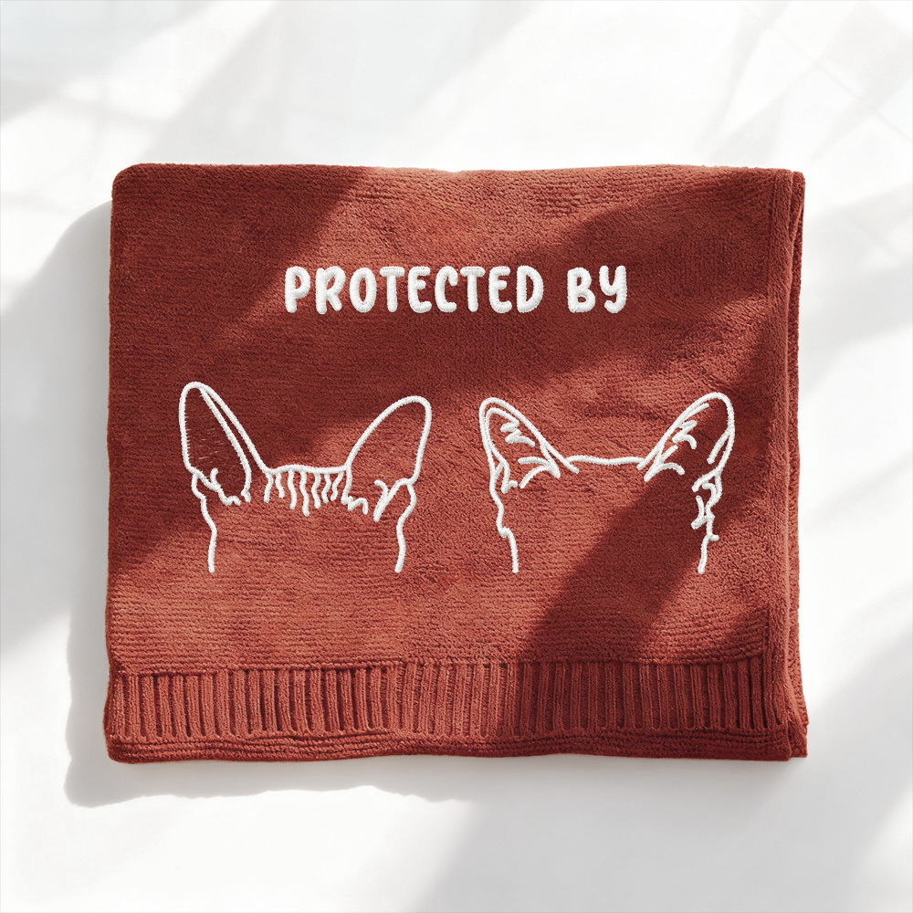 ペット愛好家のためのカスタム刺繍ペット肖像織りスカーフパーソナライズ犬用マフラー - 