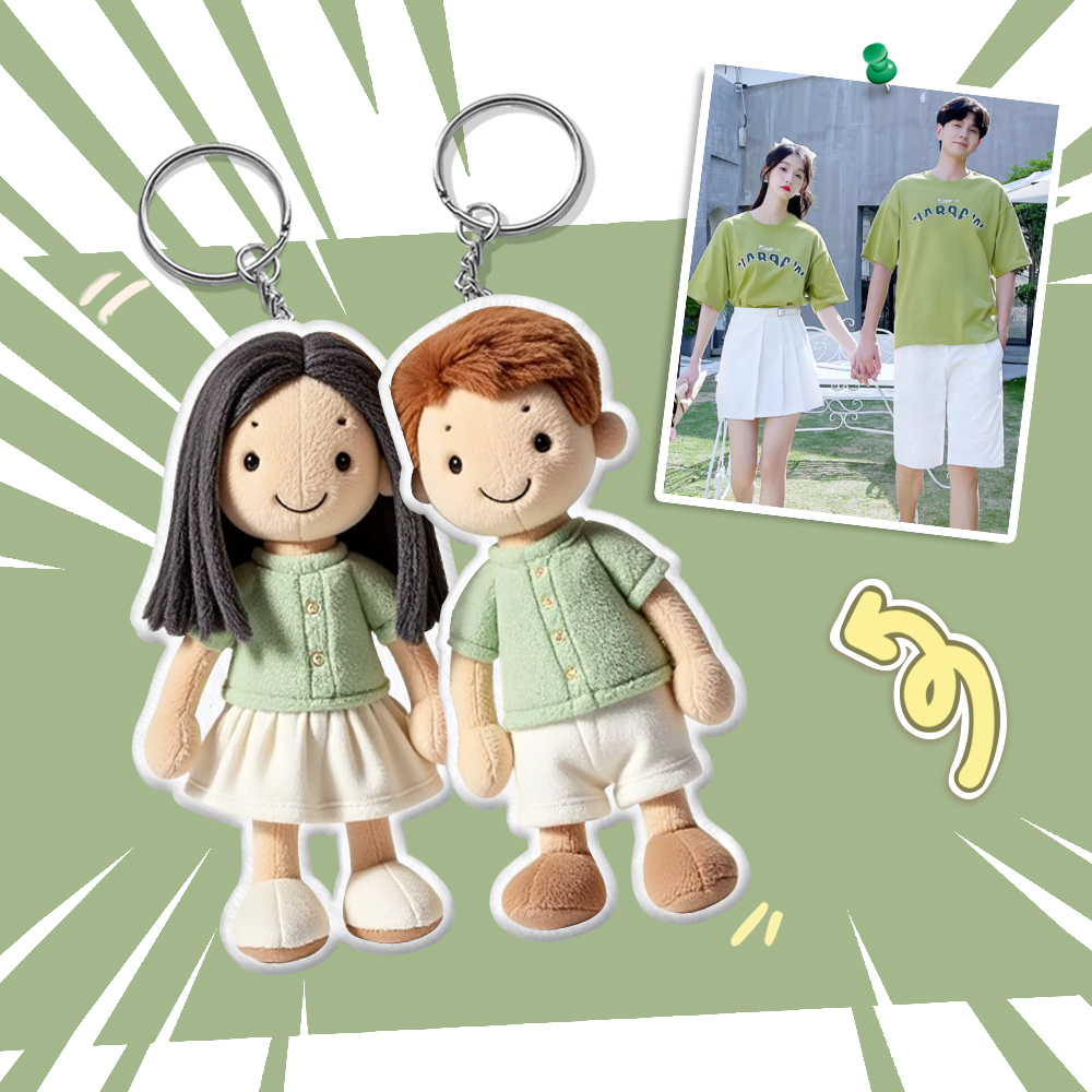ぬいぐるみキーホルダー、ギフトにも最適なぬいぐるみアクセサリー-2