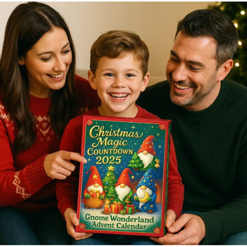 クリスマスマジックノームワンダーランド 24日間カウントダウン ブラインドボックス アドベントカレンダー サプライズ - 