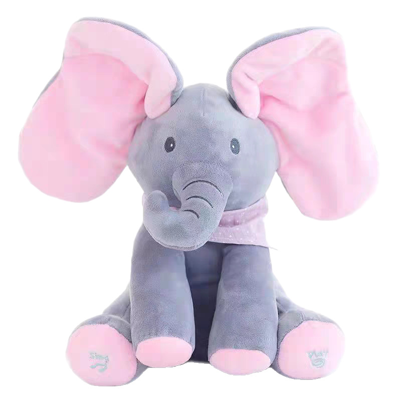 赤ちゃん用ピーカブーベアおもちゃ かわいい隠れ顔ぬいぐるみ インタラクティブな癒しのテディベア 幼児用 - 