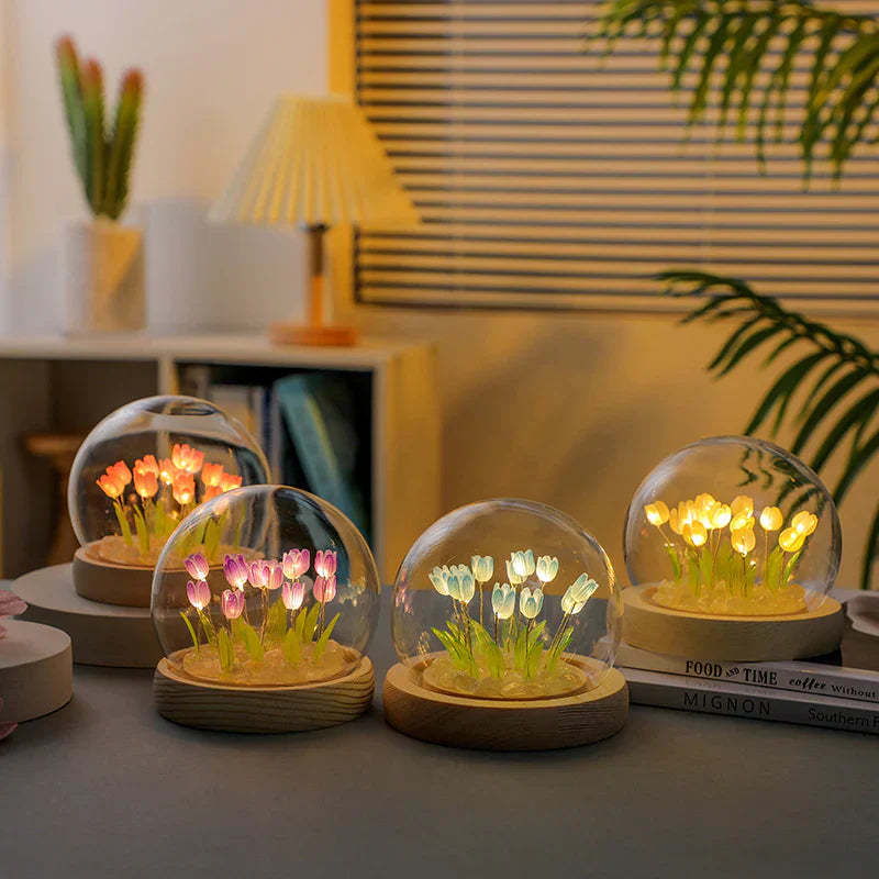 Amazon.co.jp: シェルチューリップナイトライト、DIY