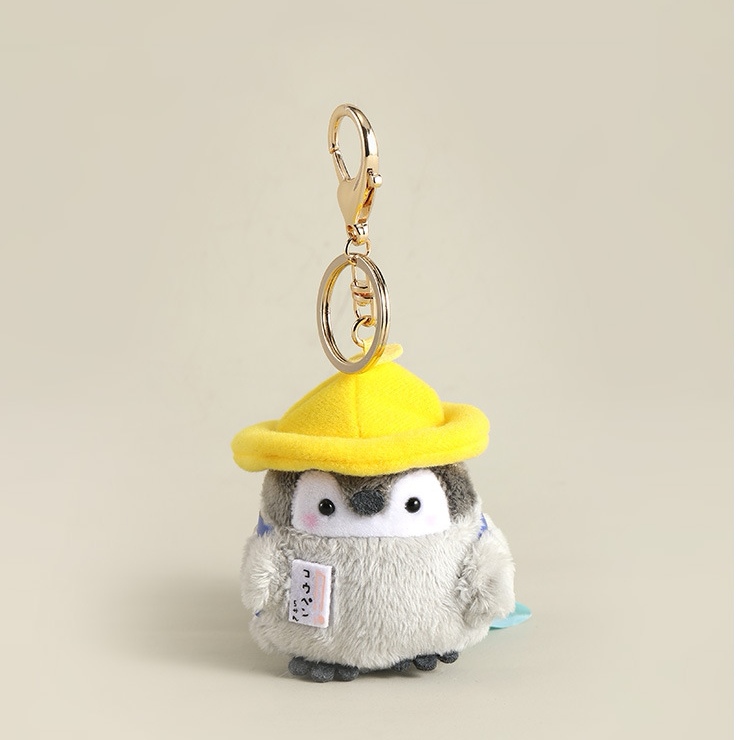かわいいペンギンのぬいぐるみキーホルダー.かわいいペンギンのキーホルダー.彼女への素敵なギフト. - 