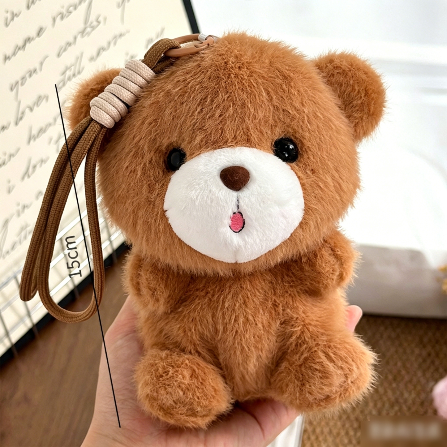 かわいい動物ぬいぐるみキーホルダーパンダクマ牛豚かわいいぬいぐるみチャームバッグペンダントソフトミニぬいぐるみギフト子供のための - GetPhotoBanketJP
