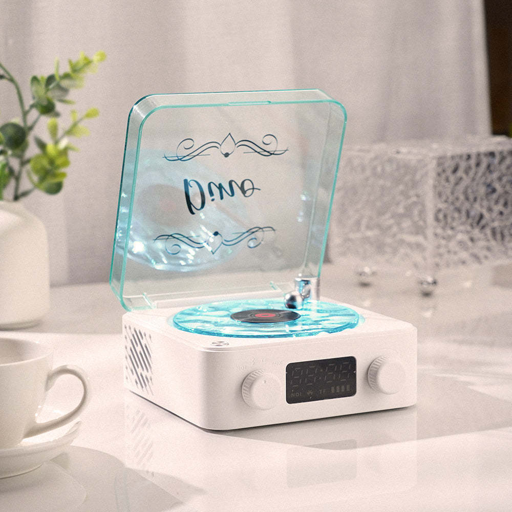 家族や友人のためのカスタマイズされた名前 Bluetooth 睡眠補助スピーカー オルゴール ギフト -