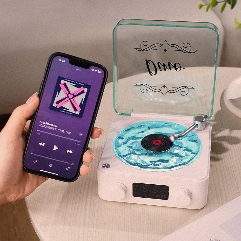 家族や友人のためのカスタマイズされた名前 Bluetooth 睡眠補助スピーカー オルゴール ギフト