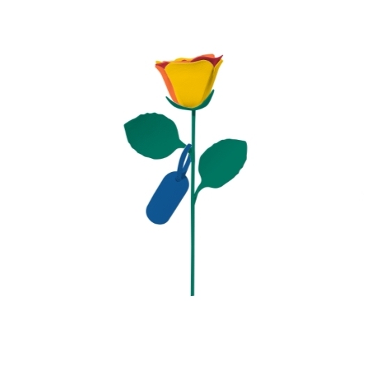 カスタムレザーローズ 名前入り 愛する人への永遠の贈り物