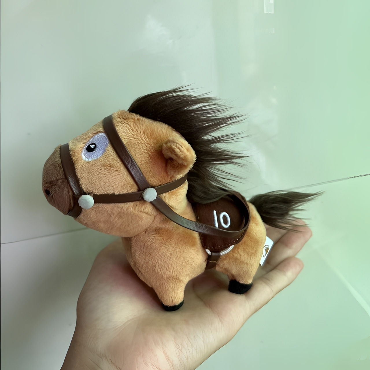 2026年幸運の星座馬ぬいぐるみキーチェーンかわいい馬人形バッグチャーム女の子友達への誕生日プレゼント