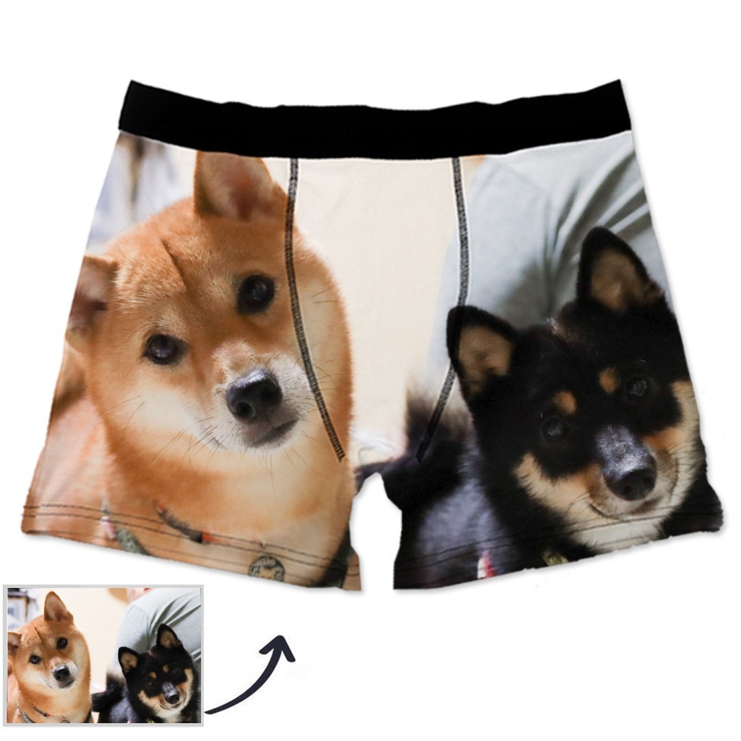カスタムフォトボクサーパンツ-写真入カスタムボクサーパンツお父さんへの贈り物