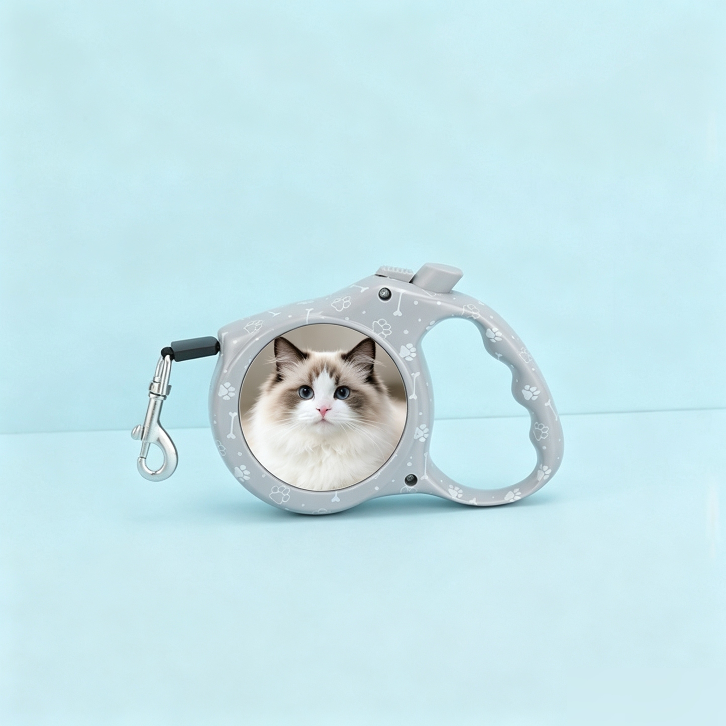 写真で作るオリジナル伸縮リード｜犬・猫用ペットリード 小型犬・中型犬対応 オーダーメイド 写真入り お散歩リード