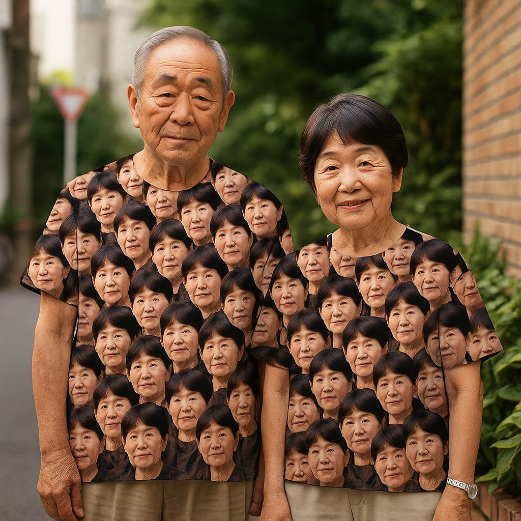 カスタムフォトTシャツ－写真入り可能なオリジナルTシャフェイスマッシュ両親への贈り物