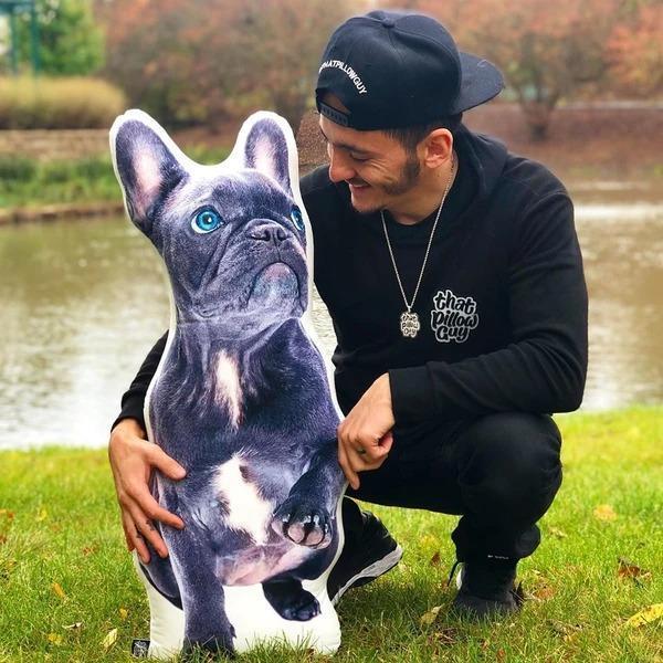 カスタム枕パーソナライズされた肖像画枕写真顔枕記念ギフト犬ペット