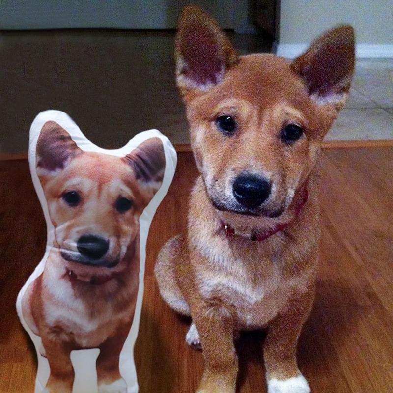 カスタム枕パーソナライズされた肖像画枕写真顔枕記念ギフト犬ペット