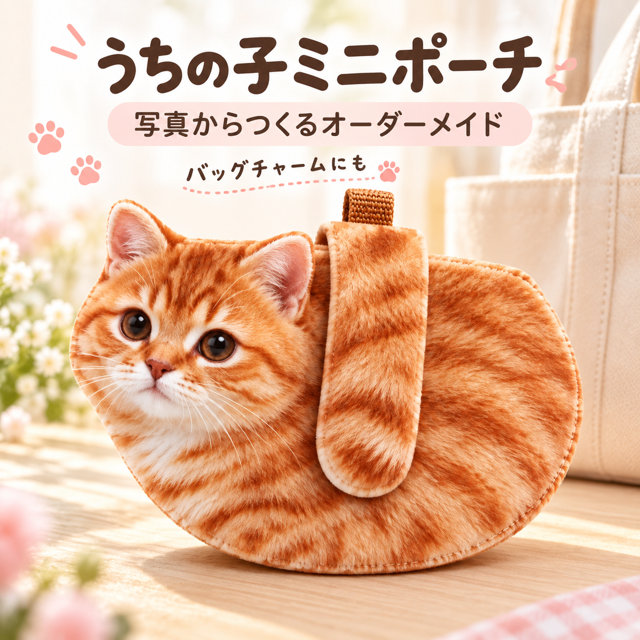 パーソナライズされたペット写真ミニポーチ,カスタムペットバッグチャーム,ペット飼育者への最高のメモリアルギフト