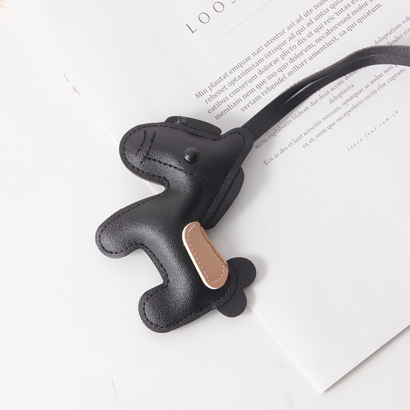 2026年幸運の馬革キーホルダー かわいいポニーバッグチャーム 富がやってくる かわいいアクセサリー