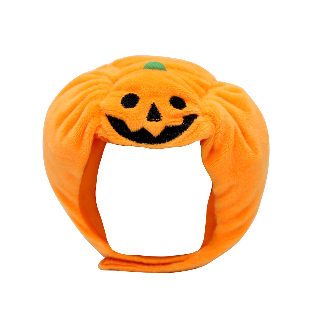 ハロウィン かぼちゃペット帽子｜犬・猫用かわいい仮装ハット ペットコスチューム ハロウィンアクセサリー お祝い・撮影に