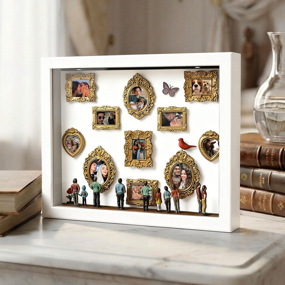 Museum of Us Frame Personalized Couples Gift for Her Cute Miniature Museum Gifts Meaningful Gift Valentine's Day Anniversary Gift - MyMoonLampAu