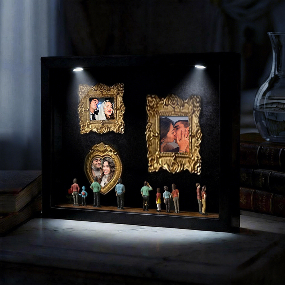Museum of Us Frame Personalized Couples Gift for Her Cute Miniature Museum Gifts Meaningful Gift Valentine's Day Anniversary Gift - MyMoonLampAu