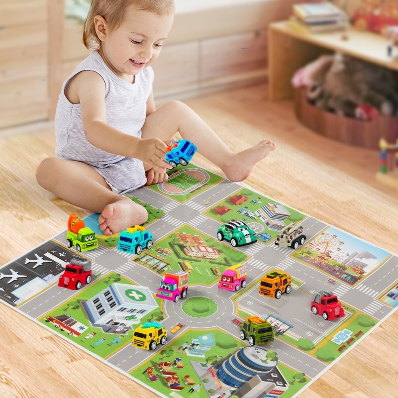 Christmas Countdown Calendar 24 Mini Cars Advent Calendar 2025 Toy Gift for Children - MyMoonLampAu