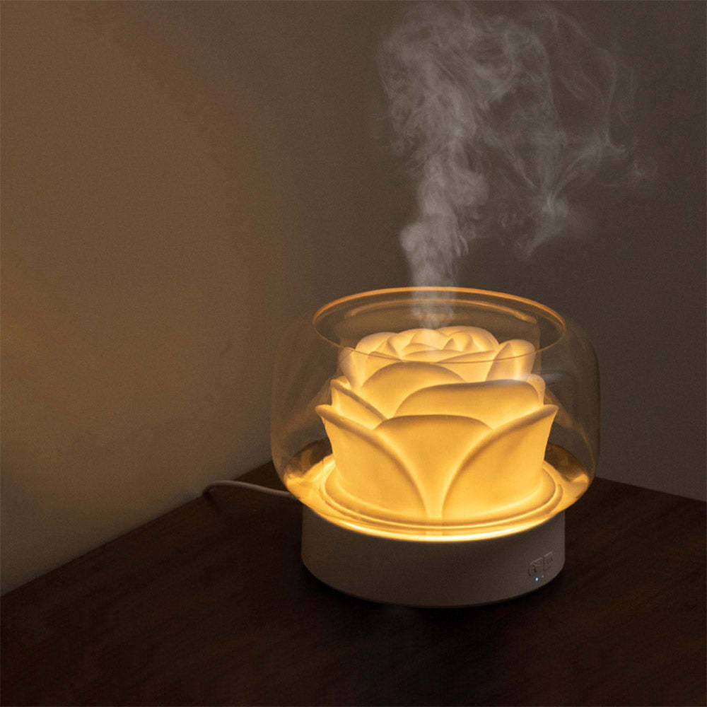 Flower With Life Aromatherapy Lamp Home Bedroom Humidifier Spray Small Incense Machine - mymoonlampau