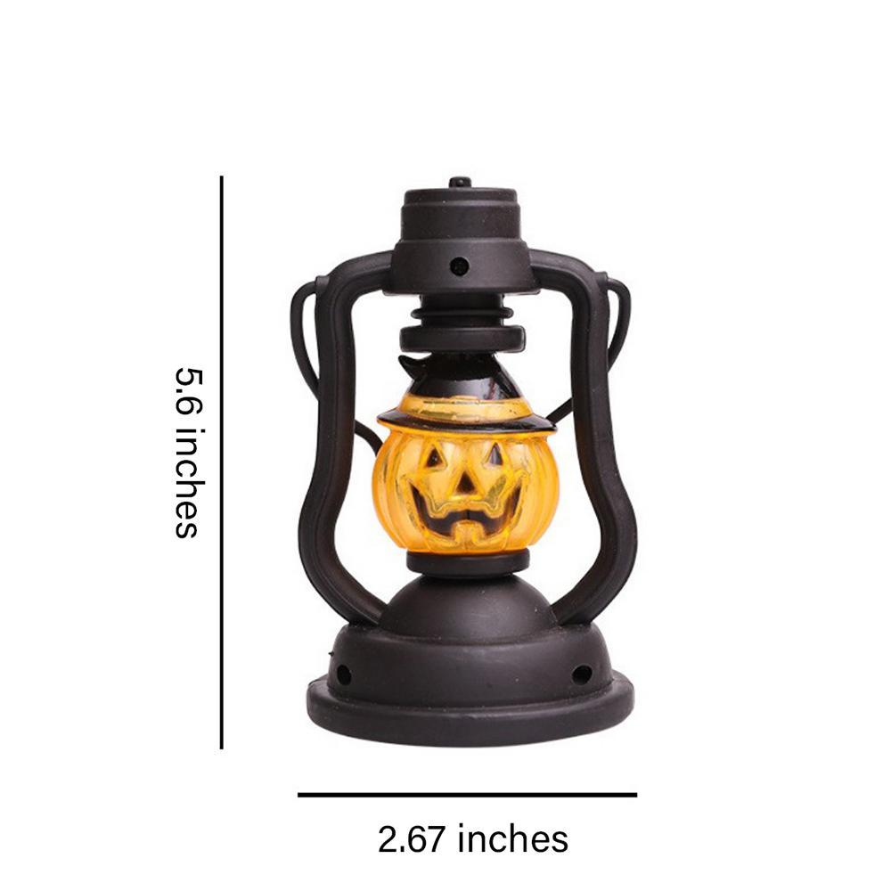 Halloween Kerosene Lantern Carnival Courtyard Hanging Decoration Pumpkin Lamp Gifts for Kids