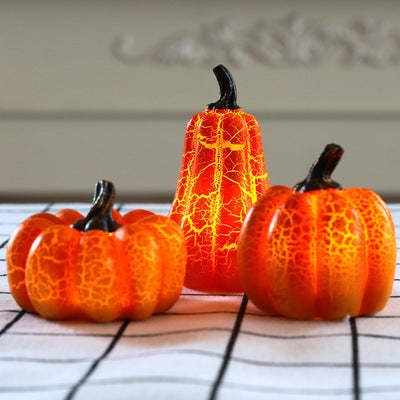Halloween Pumpkin Lantern Simulation Decoration Gifts for Children Performance Props Window Decoration