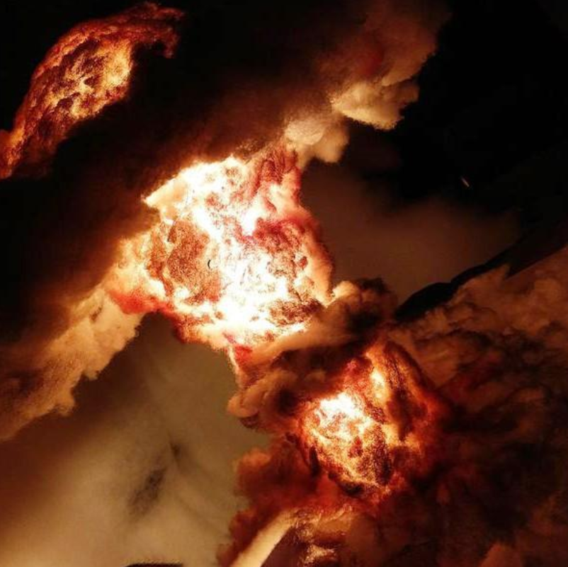 Nuclear Explosion Mushroom Cloud Lamp, Decoration lamp, Home Art Table Lamp