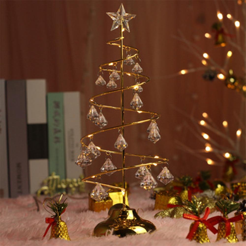 Christmas Tree Diamond lamp Modeling lamp Bedroom Table Lamp Decoration