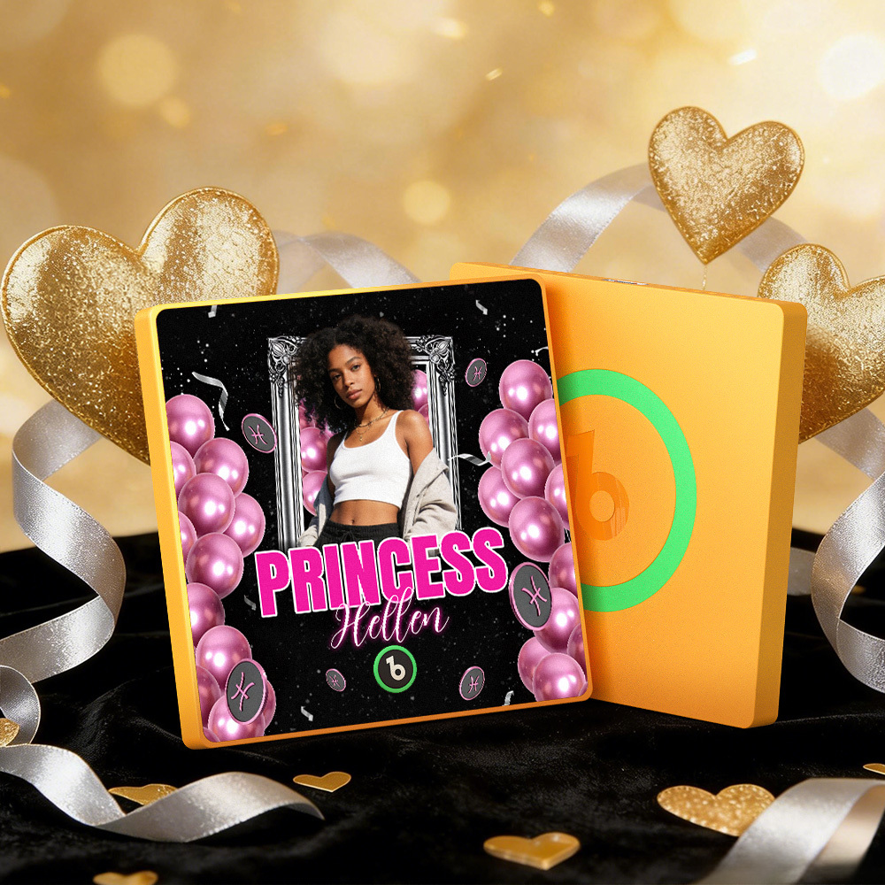 Custom Music Fridge Magnets Princess Style Colorful Frame Album Fridge Magnet Can Play Songs Gift - MyMoonLampAu