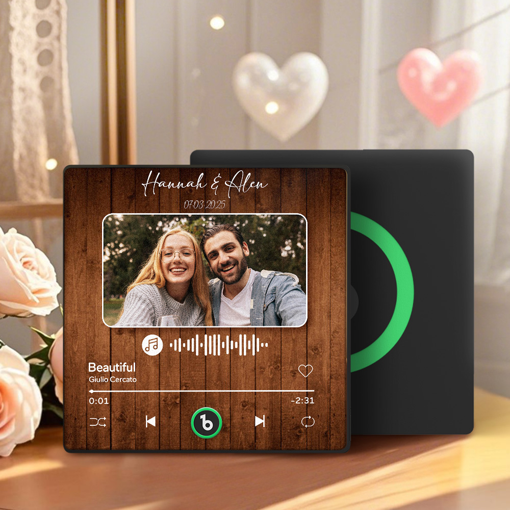 Custom Photo Fridge Magnet Music Can Be Played Without Cell Phone Music Fridge Magnet - MyMoonLampAu