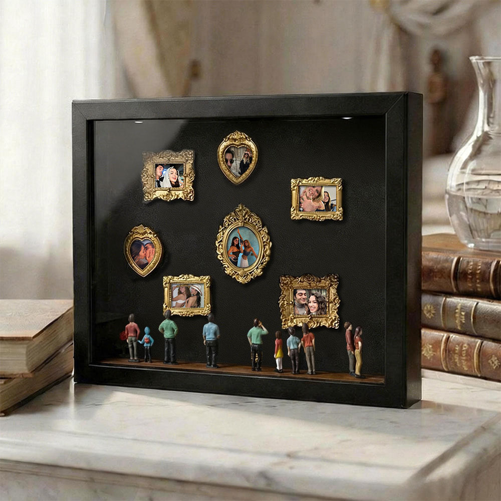 Museum of Us Frame Personalized Couples Gift for Her Cute Miniature Museum Gifts Meaningful Gift Valentine's Day Anniversary Gift - MyMoonLampAu
