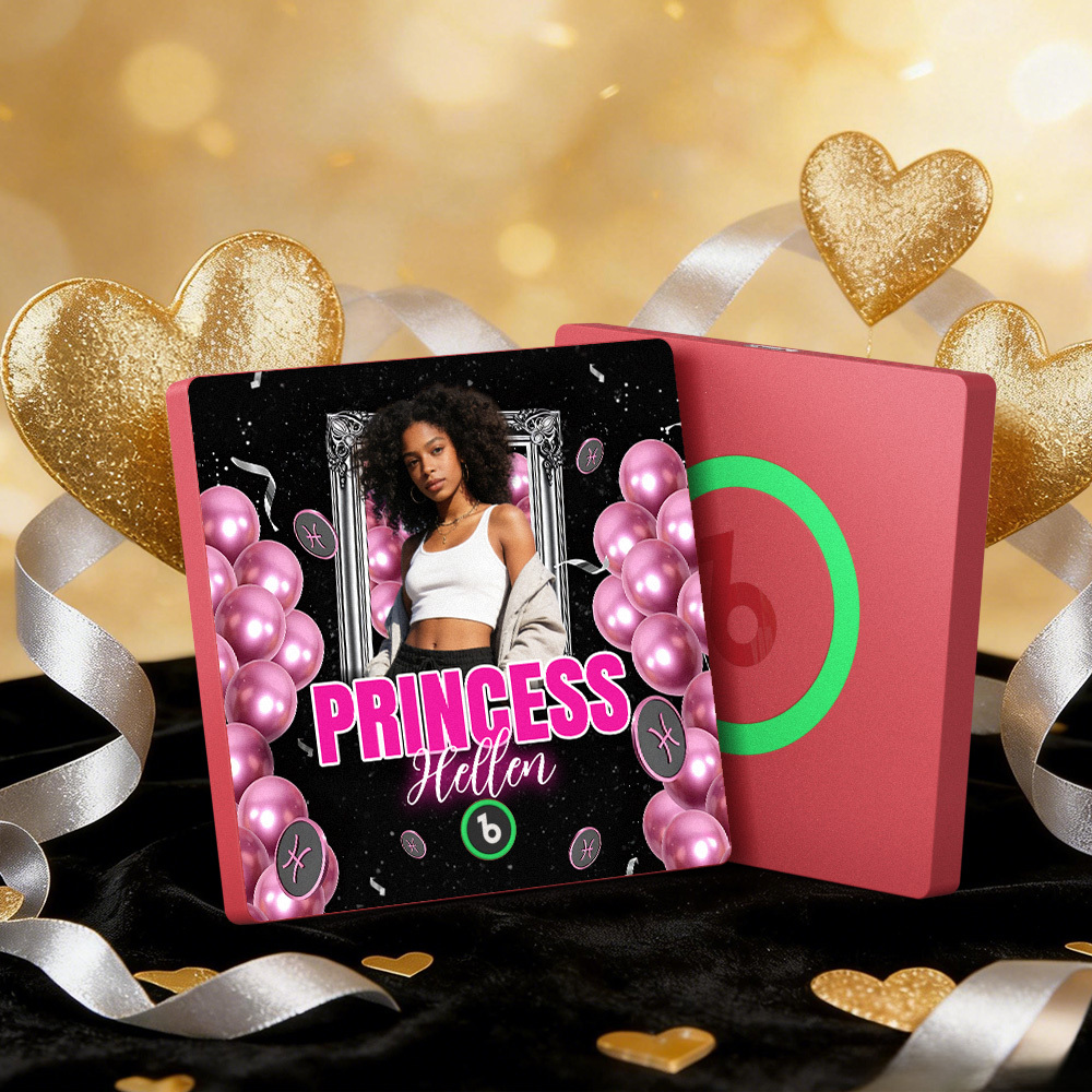 Custom Music Fridge Magnets Princess Style Colorful Frame Album Fridge Magnet Can Play Songs Gift - MyMoonLampAu