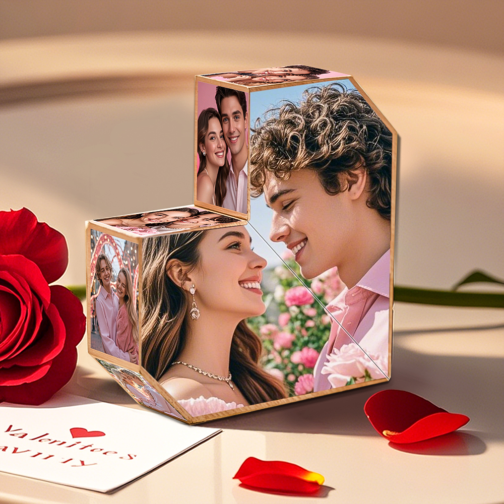 Custom Magic Folding Infinity Photo Cube