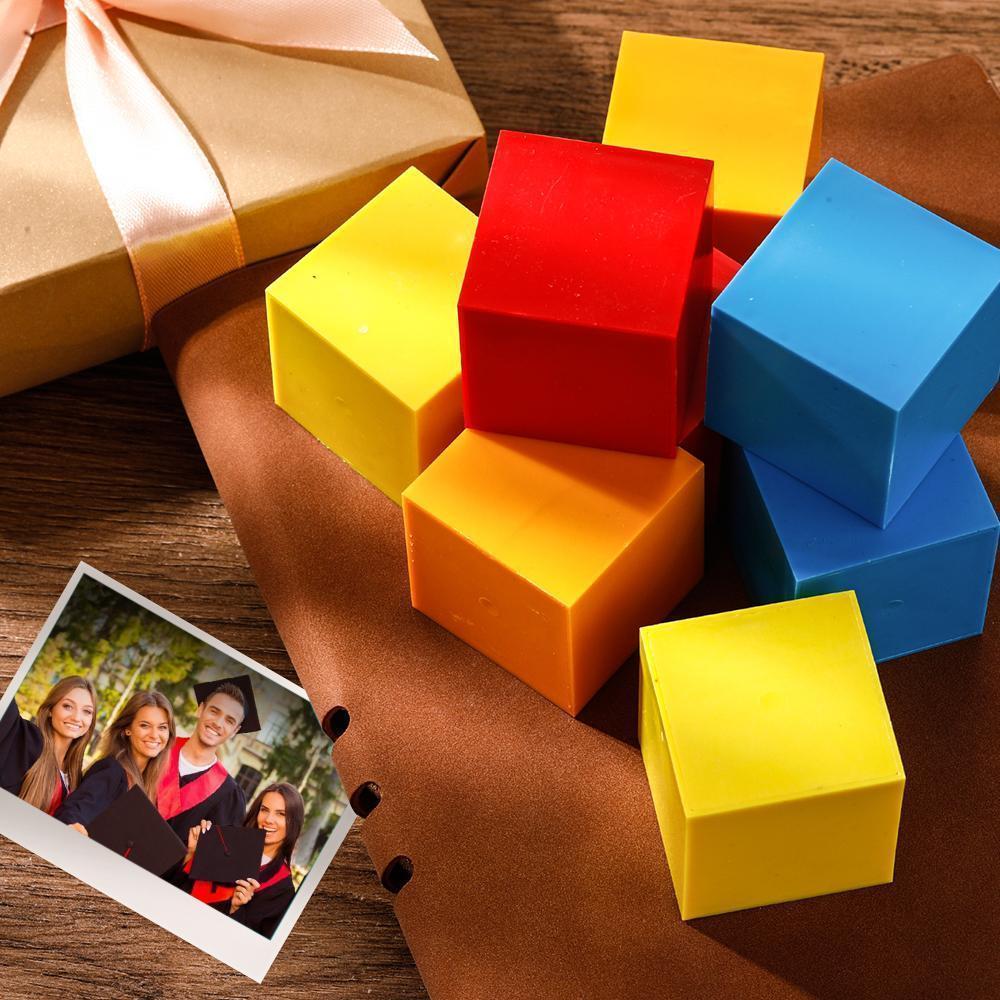 Father's Day Gifts Custom Magic Folding Photo rubic's Cube For Father