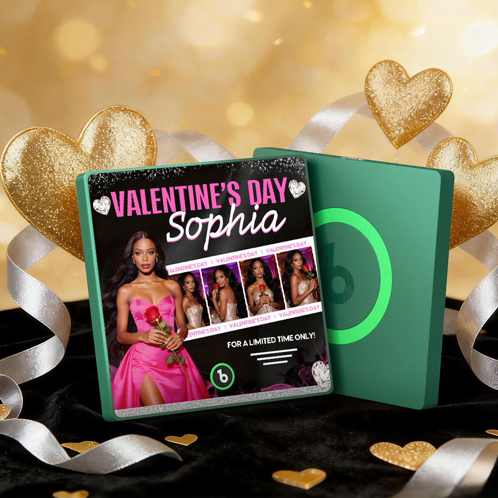 Custom Music Fridge Magnets Colorful Frame Album Fridge Magnet Can Play Songs Valentine's Day Gift - MyMoonLampAu