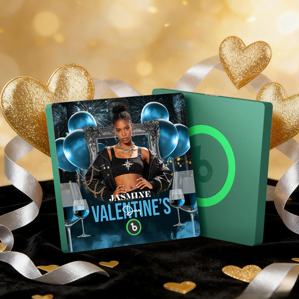 Custom Music Fridge Magnets Colorful Frame Album Fridge Magnet Can Play Songs Heart And Balloon Valentine's Day Gift - MyMoonLampAu