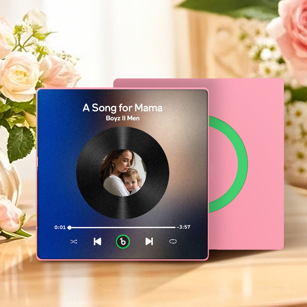 Mother's Day Gift Music Fridge Magnet New 4.0 Upgrade Music Wall Photo Sticker That Plays Music Without Cell Phone Multiple Styles Gift for Mum - MyMoonLampAu