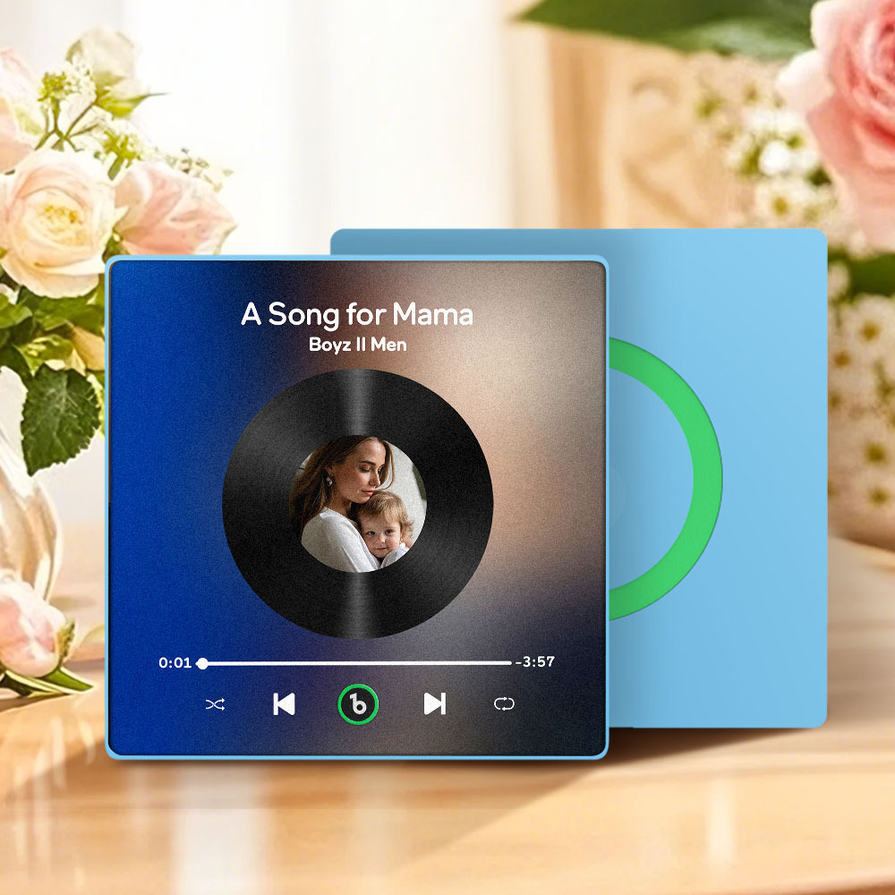 Mother's Day Gift Music Fridge Magnet New 4.0 Upgrade Music Wall Photo Sticker That Plays Music Without Cell Phone Multiple Styles Gift for Mum - MyMoonLampAu