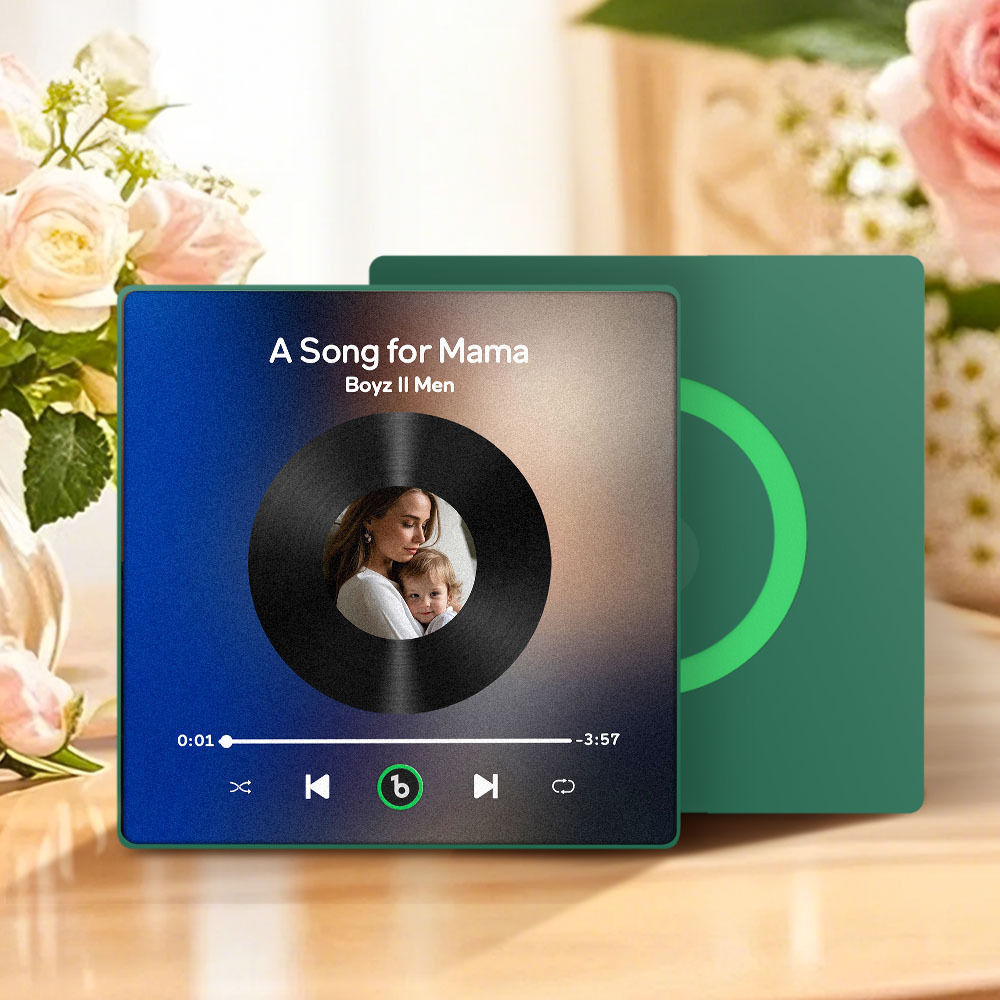 Mother's Day Gift Music Fridge Magnet New 4.0 Upgrade Music Wall Photo Sticker That Plays Music Without Cell Phone Multiple Styles Gift for Mum - MyMoonLampAu