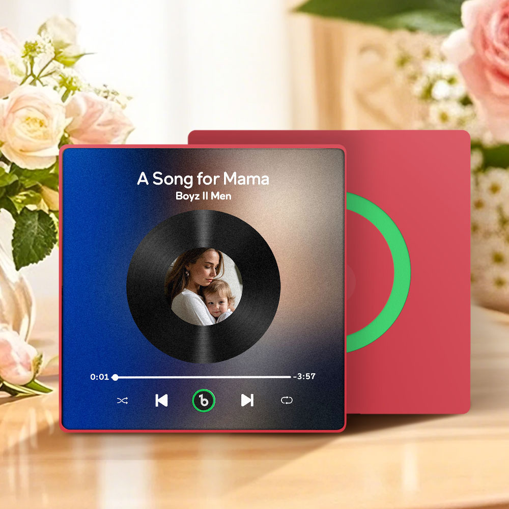 Mother's Day Gift Music Fridge Magnet New 4.0 Upgrade Music Wall Photo Sticker That Plays Music Without Cell Phone Multiple Styles Gift for Mum - MyMoonLampAu