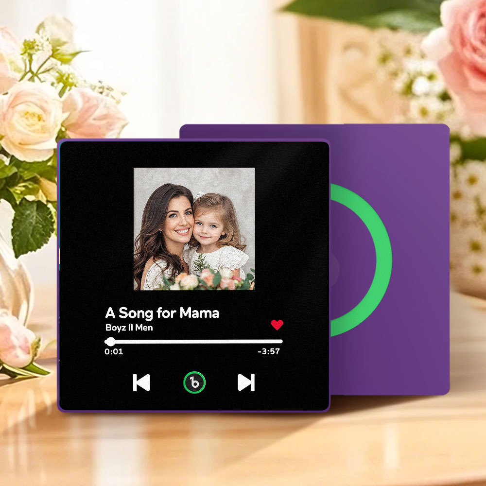 Mother's Day Gift Music Fridge Magnet New 4.0 Upgrade Music Wall Photo Sticker That Plays Music Without Cell Phone Multiple Styles Gift for Mum - MyMoonLampAu