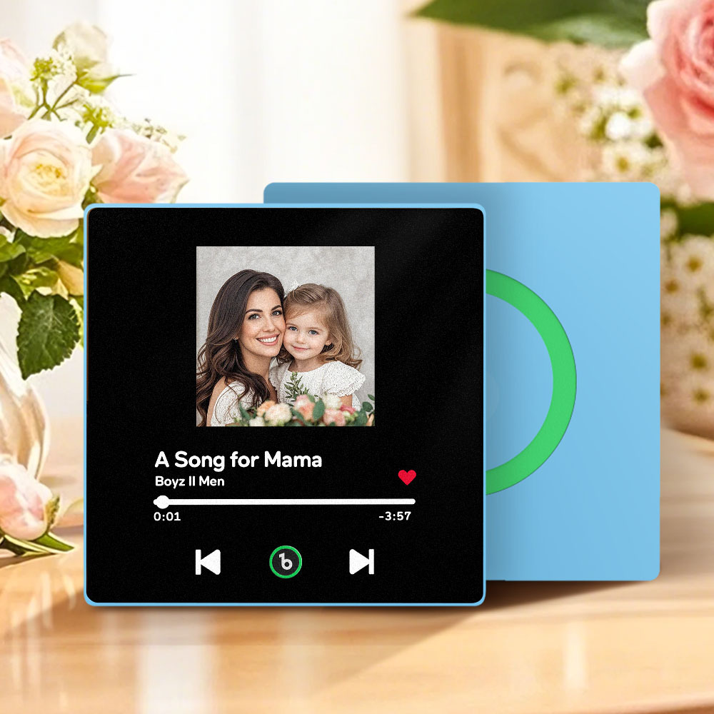 Mother's Day Gift Music Fridge Magnet New 4.0 Upgrade Music Wall Photo Sticker That Plays Music Without Cell Phone Multiple Styles Gift for Mum - MyMoonLampAu