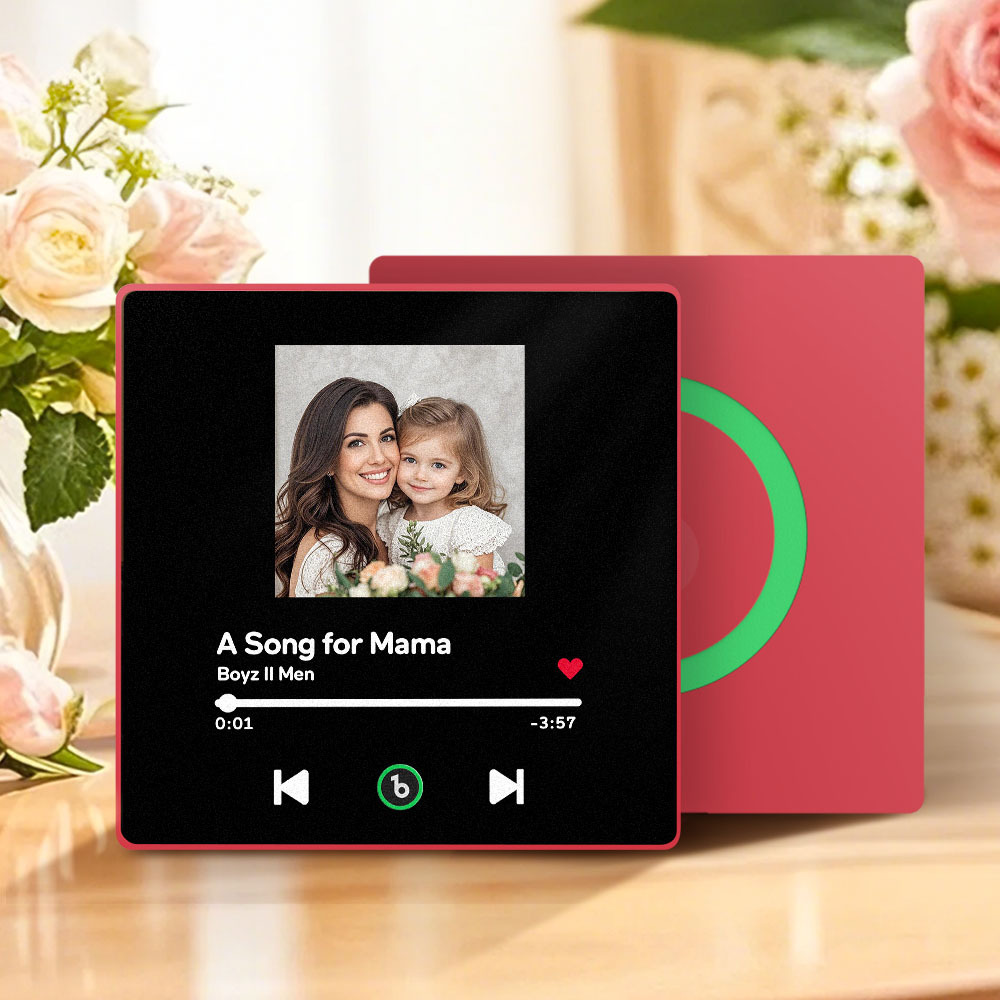 Mother's Day Gift Music Fridge Magnet New 4.0 Upgrade Music Wall Photo Sticker That Plays Music Without Cell Phone Multiple Styles Gift for Mum - MyMoonLampAu