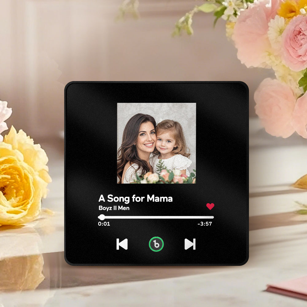 Mother's Day Gift Music Fridge Magnet New 4.0 Upgrade Music Wall Photo Sticker That Plays Music Without Cell Phone Multiple Styles Gift for Mum - MyMoonLampAu
