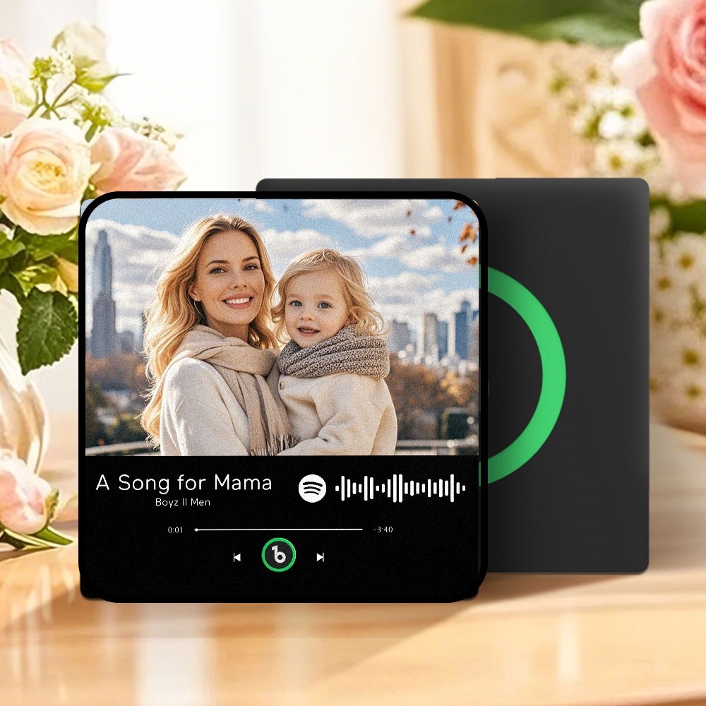 Mother's Day Gift Music Fridge Magnet New 4.0 Upgrade Music Wall Photo Sticker That Plays Music Without Cell Phone Multiple Styles Gift for Mum - MyMoonLampAu